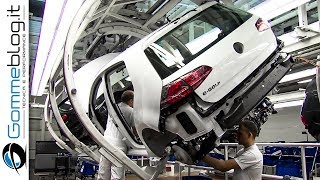 Car Factory Volkswagen Golf Production Line 2017 - How Its Made