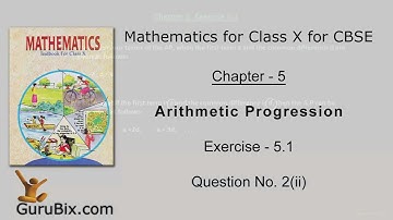 Ex 5.1 : Q.2(ii) : Write first four terms of the AP, when the first...Ch 5 | Class Xth Math for CBSE