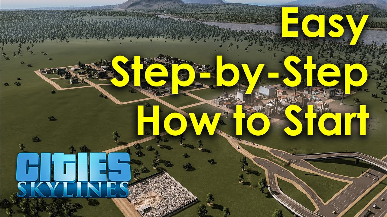 Beginners Guide To How To Start in 2024 (Cities Skylines for New