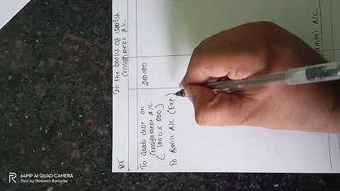 #3 Problem and Solution of Consignment Account