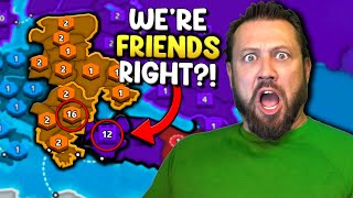 I Thought We Were Friends MAAAAN!!! Risk - Negotiation Game