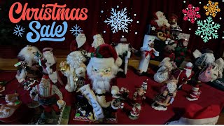 This Christmas Rummage Sale Never Disappoints! Stocking My eBay Store With Holiday Goods!