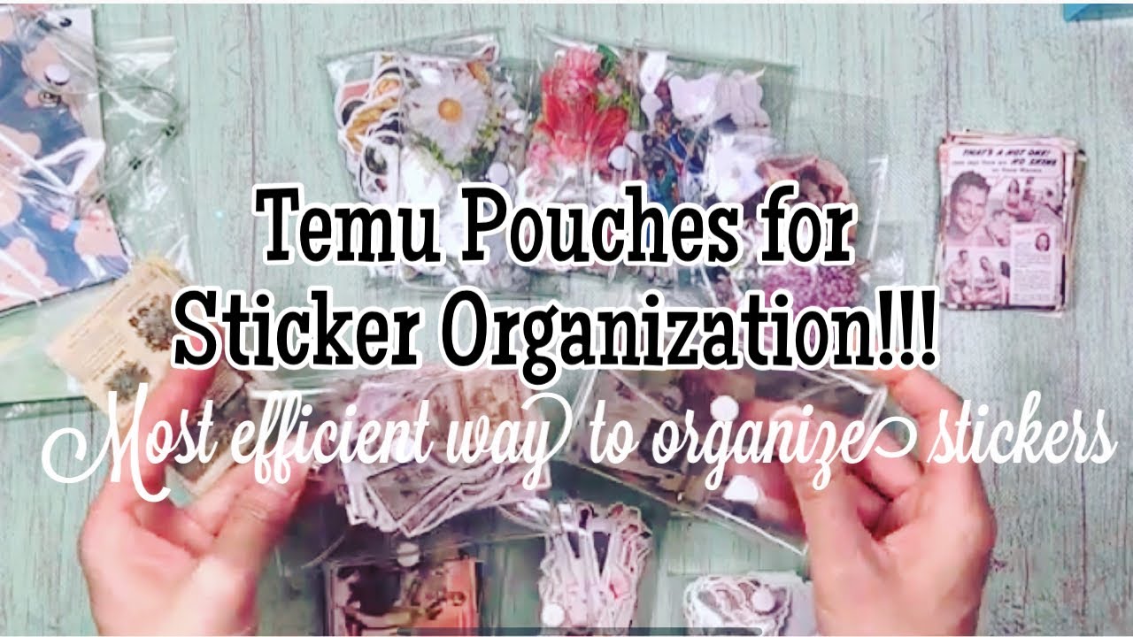 Organize And Reuse Your Stickers With This Reusable Sticker - Temu