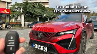 Peugeot 408 GT | 1.2 Turbo 130 EAT8 | En Detaylı İneleme | Performans Testi | POV Sürüş | 220 KM/H