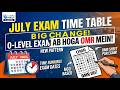 o level new exam pattern and exam dates july 2026 exam #olevel_new_pattern #olevel