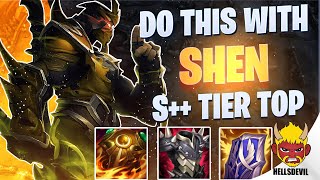 WILD RIFT | SHEN IS S++ TIER IF YOU DO THIS! | Challenger Shen Gameplay | Guide & Build
