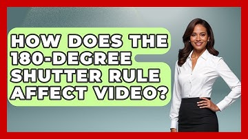 How Does The 180-degree Shutter Rule Affect Video? - Image Review Studio