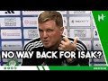 NO Way Back For ISAK Eddie Howe Arsenal 3 2 Newcastle NO Way Back For ISAK Eddie Howe Arsenal 3 2 Newcastle