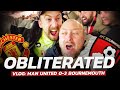 Vlog manchester united torn apart in bournemouths greatest ever win