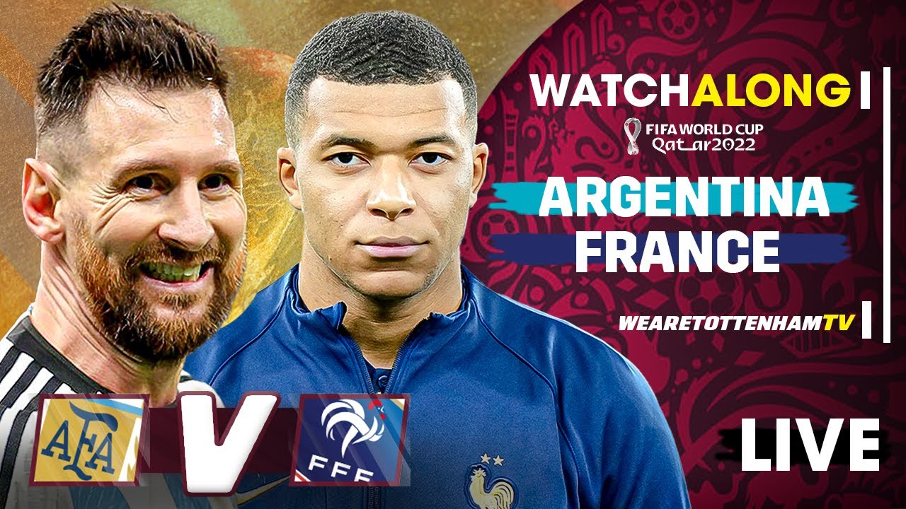 Argentina Vs France • WORLD CUP FINAL LIVE WATCH ALONG