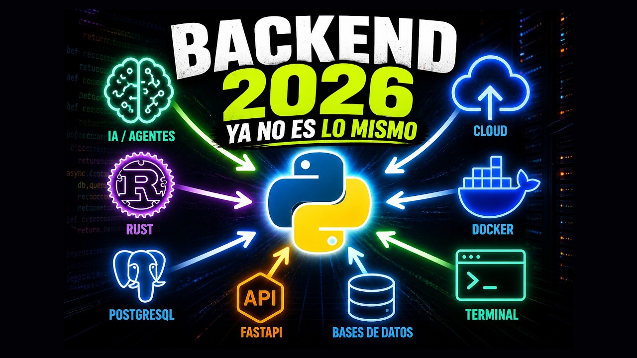 rust - python - data & backend engineer Images High... Python para Backend en 2026 Cloud, Rust, MCP, AI - YouTube