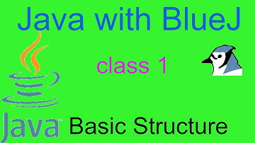 Java with BlueJ - Part 1