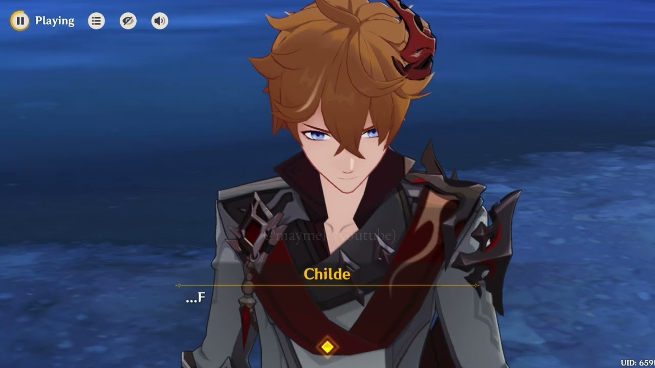 Чайлд беспокоится о Люмине [Катсцена Genshin Impact x CHILUMI]