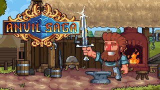 I Almost Never See Medieval Blacksmithing RPG's But Anvil Saga is Here!