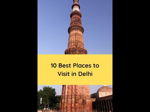 Top 10 Tourist Places in Delhi Everyone Needs to Visit #shorts #delhi #india