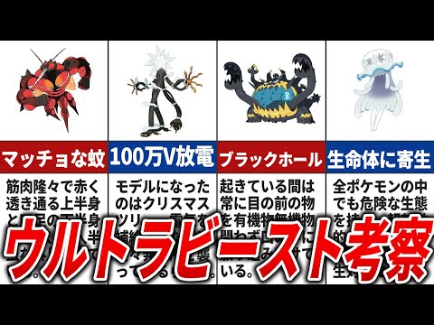 謎多きウルトラビーストを徹底解説 歴代ポケモン