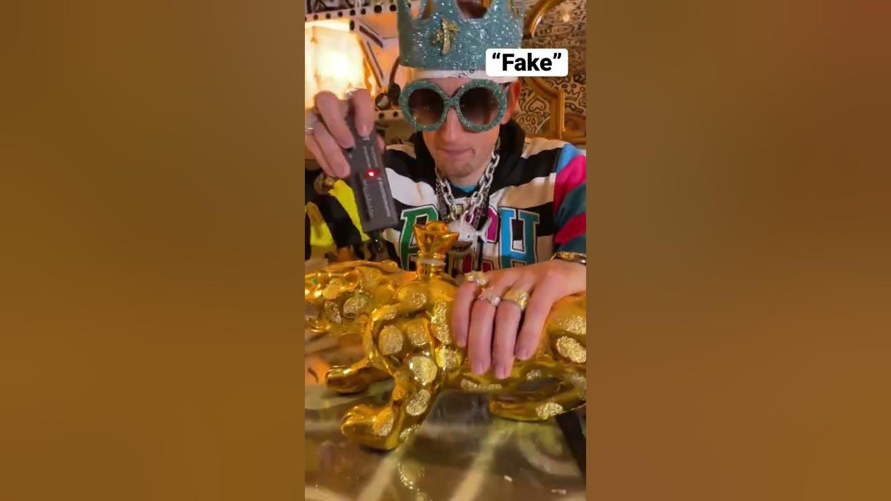 Fake gold tiger #shorts