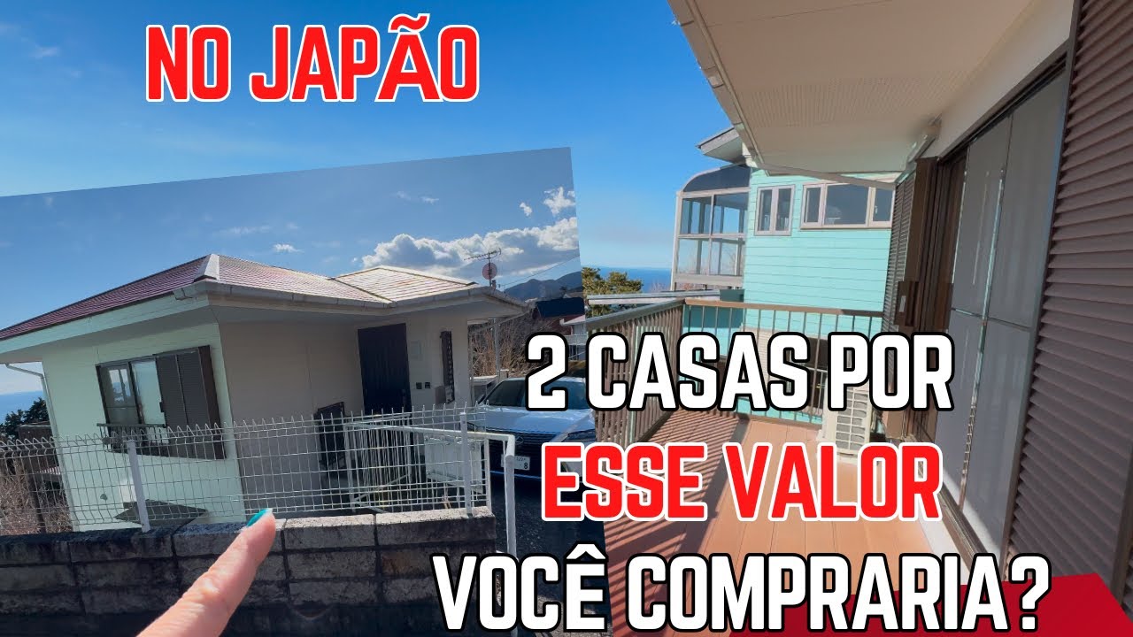 #149/ 2 CASAS PELO PREÇO DE 1 😱 NAS MONTANHAS DO JAPÃO! BORA COMFERIR O TOUR #japão #casa #vidareal