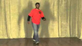 Backward Knee Spin 1 - Hip Hop Dance Lesson, Kent Jr #957