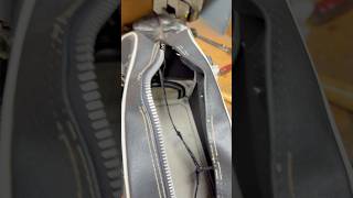 Zipper replacement on the 💼 #zipperbag #zipper #replacement Zipper replacement on the 💼 #zipperbag #zipper #replacement