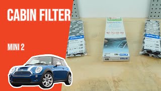 How to replace the cabin filter Mini mk2 👃