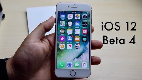 iOS 12 BETA 4 On iPHONE 6S! (Review)