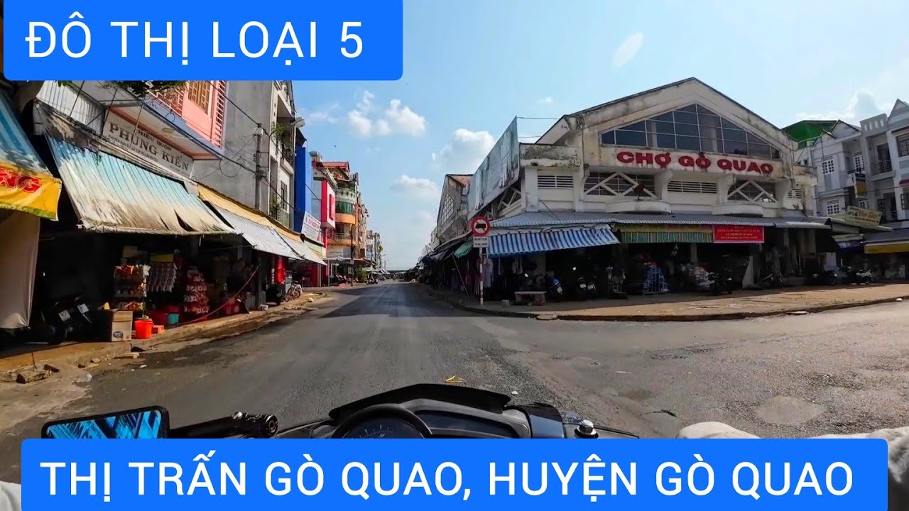 Go Quao TRUNG TÂM THỊ TRẤN GÒ QUAO, HUYỆN GÒ QUAO, TỈNH KIÊN GIANG - YouTube