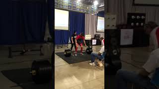 Special Olympic powerlifting competition this year