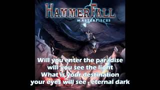 Hammerfall - Eternal Dark (Lyrics on screen) Cover (Picture) By #AmayaDarkness#