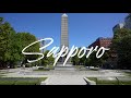 【4K】A day in Sapporo, Hokkaido (Virtual Tour)