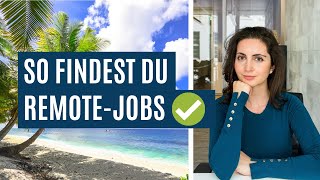 DIGITALE NOMADEN JOBS | Remote Job finden | Jobbörsen für Freelancer und Remote Worker