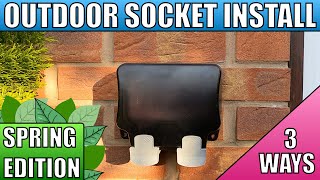 Ultimate DIY Guide: Installing Outdoor Socket for Any Space | Easy Electrical External Socket Guide