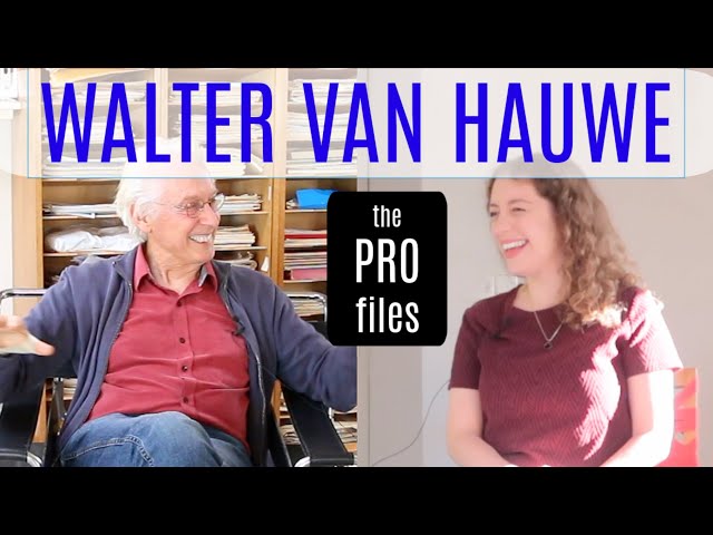 Recorder legend Walter van Hauwe! | Team Recorder Pro-Files