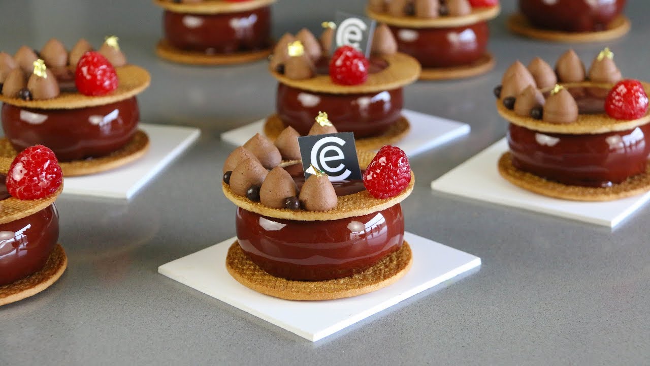 Petit Gâteau Frambuesa y Chocolate - Raspberry & Chocolate Petit Gâteau -  YouTube