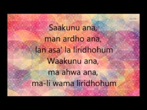 Humood AlKhudher Kun Anta Lyrics Rumni Translation YouTube