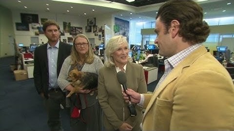 Behind the scenes with Glenn Close