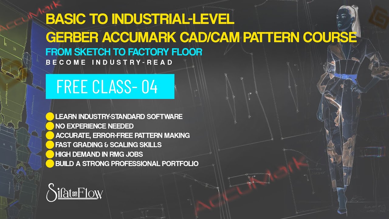 Gerber AccuMark Free Class | Sifat Flow | Bangla tutorial