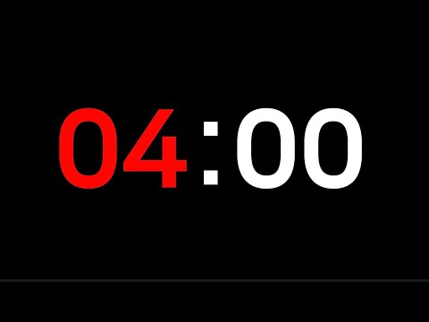 4-Minute Countdown With Live Progress Bar