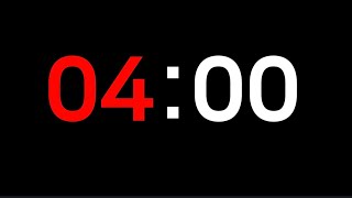 4-Minute Countdown With Live Progress Bar