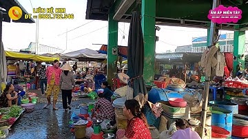 Chợ Đất Sét Đồng Tháp - Chợ Rộng Lớn Người Mua Bán Tấp Nập Đông Vui Quá Chừng