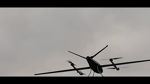 VTOL UAV Test Flight 1