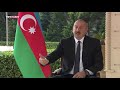 Azerbaycan Cumhurbaşkanı Aliyev,  Karabağ çatışmalarındaki son durumu anlattı