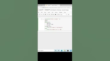 Python Program to Check if a Number is a Palindrome