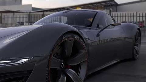 Using the Depth Render-pass out of VRED PRO inside of Photoshop to control Depth of Field blur.