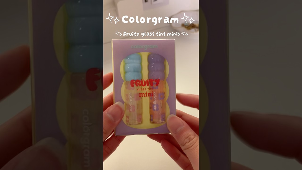 Unboxing Colorgram tint minis! 😍🩷👄 