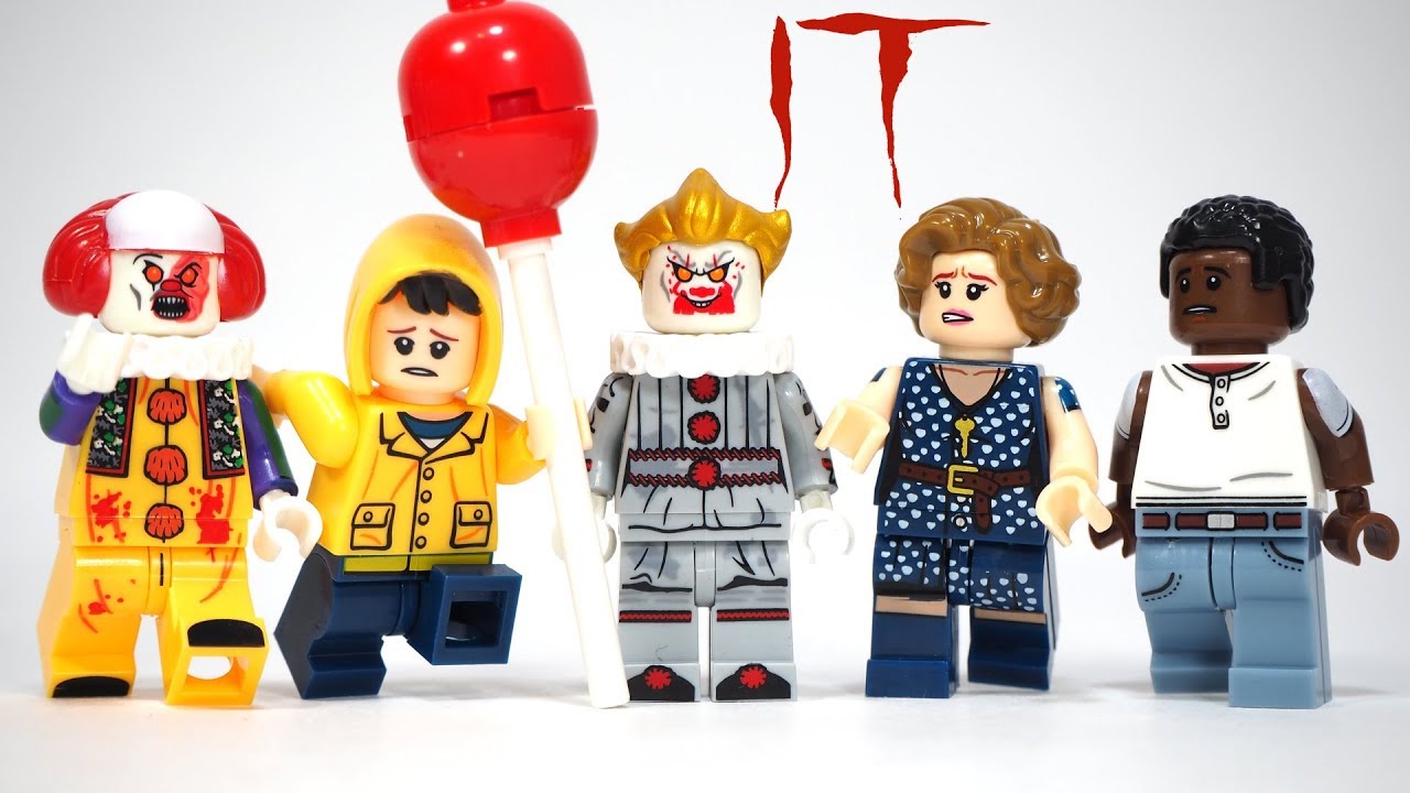 It Pennywise Unofficial Lego Minifigures Youtube - pennywise morph 2017 roblox