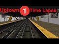 OpenBVE HD 60 FPS: Uptown 1 line Time Lapse from South Ferry to 242 Street