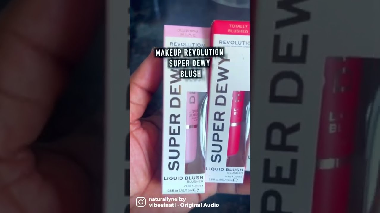 NEW Makeup Revolution Super Dewy Liquid Blush & Matte Bomb Liquid Lipstick