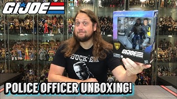 Police Officer GIJOE Classified Series Unboxing & Review!