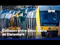 Danemark: au moins 17 blessés dans la collision de deux trains